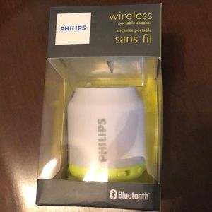 Philips Wireless Portable Speaker White and Green